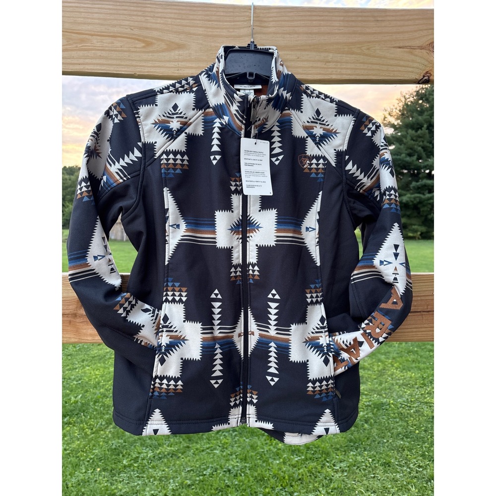 Ariat Softshell Aztec Print Jacket Thornstone Concealed Carry Horse Ranch NWT L